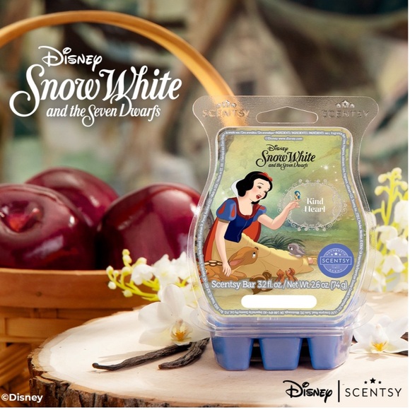 New! Disney Snow White & The Seven Dwarfs Kind Heart Wax Melt - Picture 3 of 3